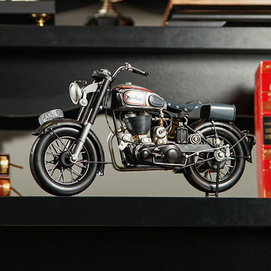 Металлическая модель мотоцикла Norton (32 см) от Nitsche (изготовлено в ретро стиле)