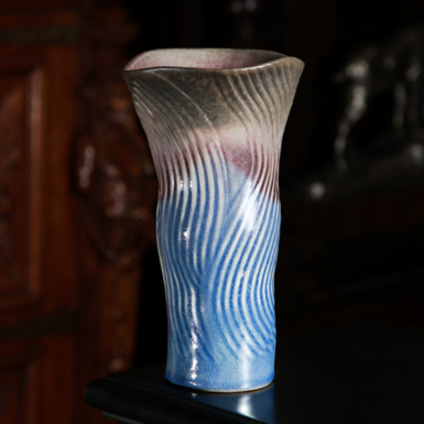 Керамічна ваза для квітів «Overlay» 20 століття від Rosenthal 