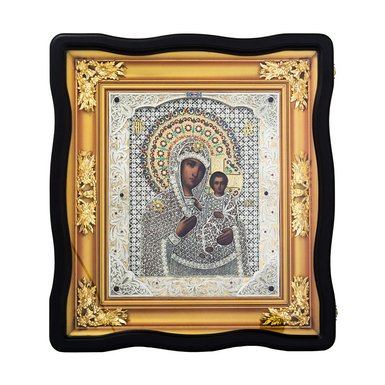 Серебряная икона Божьей Матери "Одигитрия" (в единственном экземпляре)