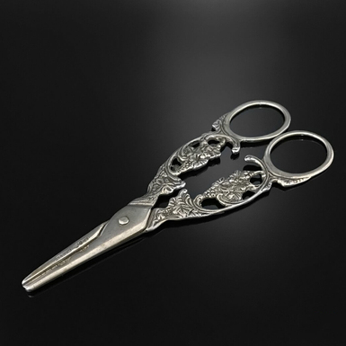 Раритетные ножницы для винограда из серебра начала 20 века