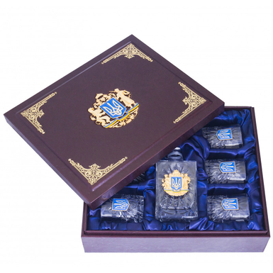 Gift set "Spirit of the Nation" (decanter and 6 glasses)