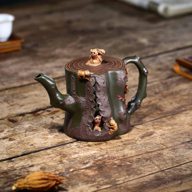 Ісинський чайник-заварник "Мавпа Удачі"