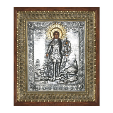 Icon "Archangel Michael" with gilding