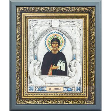 Icon "Saint Daniel" with gilding