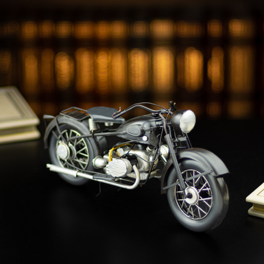 Металлическая модель мотоцикла BMW R16 1932 (29 см) от Nitsche (изготовлено в ретро стиле)
