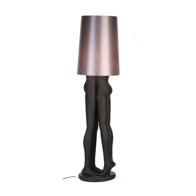 Decorative lamp with lampshade "Kiss of the couple" from Casablanca