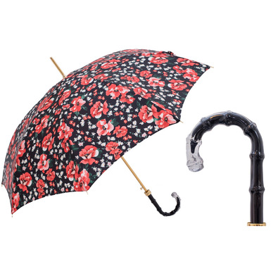 Umbrella-cane "Anemones" by Pasotti 