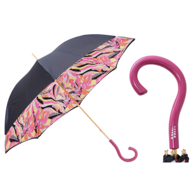 Жіноча парасолька-тростина "Pink futurism" від Pasotti