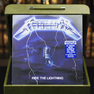 Вінілова платівка Metallica - Ride The Lightning (1984 р.)