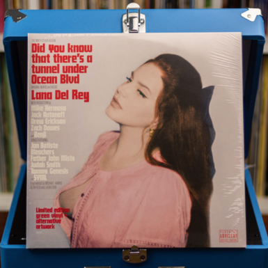 Виниловая пластинка Lana Del Rey — Did You Know That There's A Tunnel Under Ocean Blvd (зеленый винил) (2LP) 2023 г.