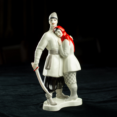 The porcelain figurine "Nazar Stodolia" by Kyiv Porcelain (Limited Edition)