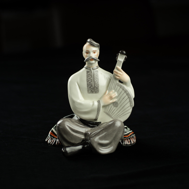 The porcelain figurine "Cossack Mamai" by Kyiv Porcelain (Limited series)