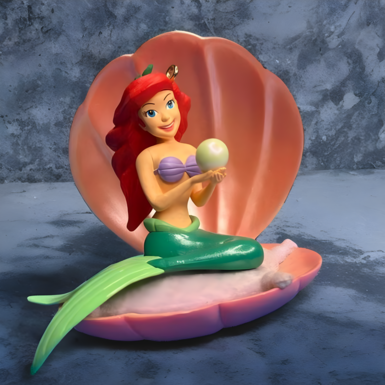 Vintage Christmas Toy "The Little Mermaid" in the original box Hallmark Keepsake Ornament (2004)