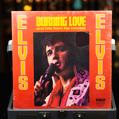 Vinyl record Elvis Presley - Burning Love And Hits From His Movies, Vol. 2 (1972)