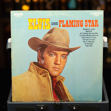 Vinyl record Elvis Presley – Elvis Sings Flaming Star (1969)