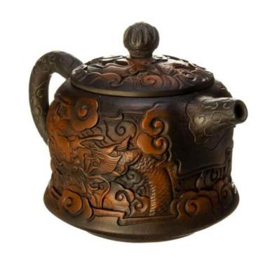 Керамічний чайник "Цзяньшуй Цзинь Чжун Ху Золотий Дзвін"