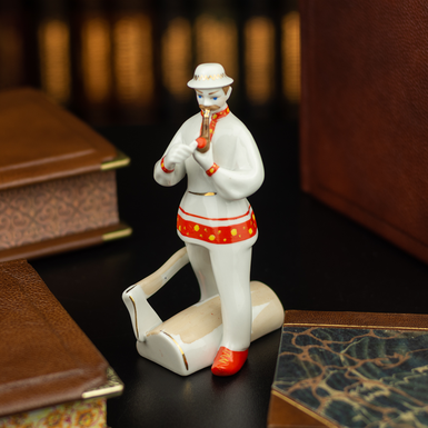 Porcelain figurine "Hutsul Lumberjack", Polonsky Art Ceramics Factory
