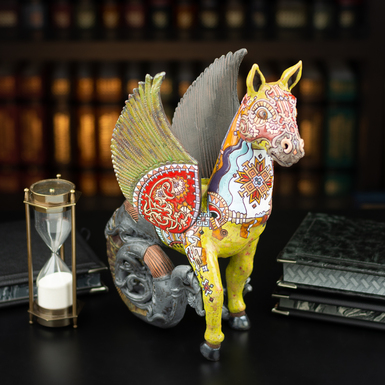 Handmade clay figurine "Kiev Pegasus. Inspiration for revival" fby Oleg Goncharov