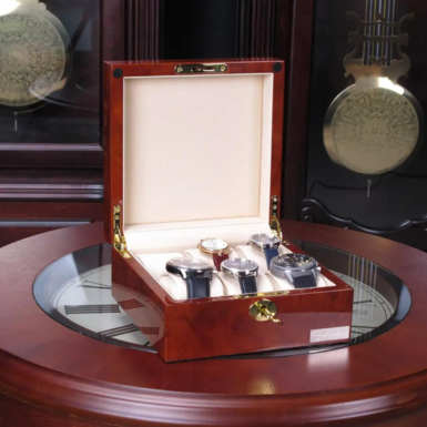 Storage box for 6 watches "Reliability" by Salvadore