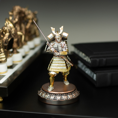 Handmade figurine "Invincible Samurai" by Evgeny Yepur
