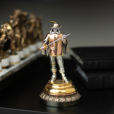 Handmade figurine "French Guardsman of the 17th century" by Evgeniy Yepur