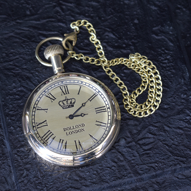Pocket watch "Royal Dollond London" handmade by Ross London