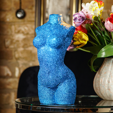 Decorative figurine "Blue Magic" by Mod-Art decor
