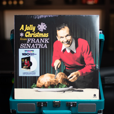 Платівка Frank Sinatra "A Jolly Christmas" 2021 (limited edition on white vinyl)