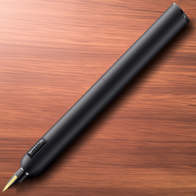 Fountain pen "Dialog black" (nib M) by Lamy