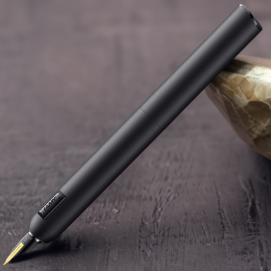 Fountain pen "Dialog black" (nib B) by Lamy