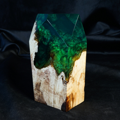 Декоративный кристалл ручной работы "Стихия. Земля" от Kochut
