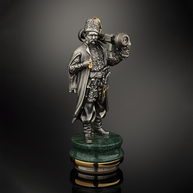Seal "Cossack with FGM-148 Javelin" (bronze, silver) by Lobortas