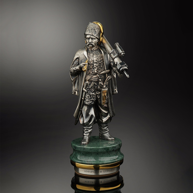 Seal "Cossack with RGW-90 HH-T Matador" (bronze, silver) by Lobortas