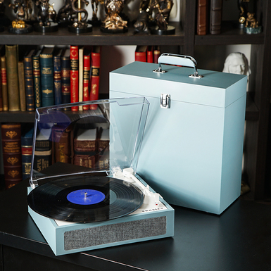 Fusion Turntable and Carrying Case - Tourmaline by Crosley