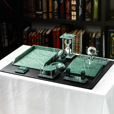 Elite marble table set "Intelligent" for the manager