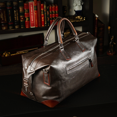 Leather bag "Darkly"
