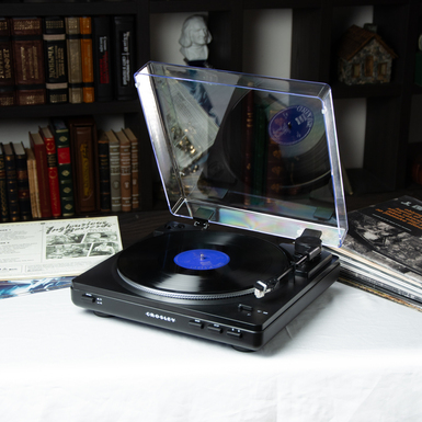 T400D Component Bluetooth Turntable - Black by Crosley