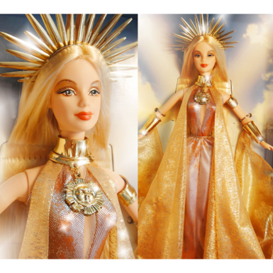 Винтажная коллекционная кукла-барби "Принцесса Утреннего Солнца" (2000)