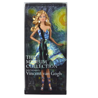 Vintage Collectible Barbie Doll inspired by Vincent van Gogh (2010)