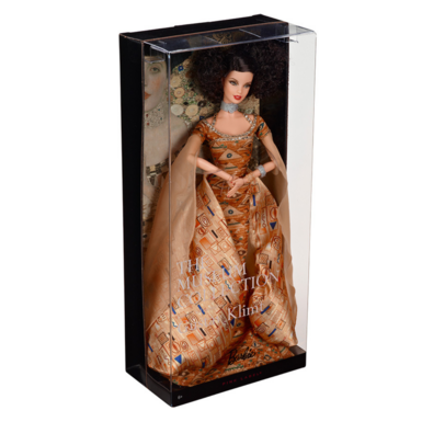 Vintage Collectible Barbie Doll inspired by Gustav Klimt (2010)