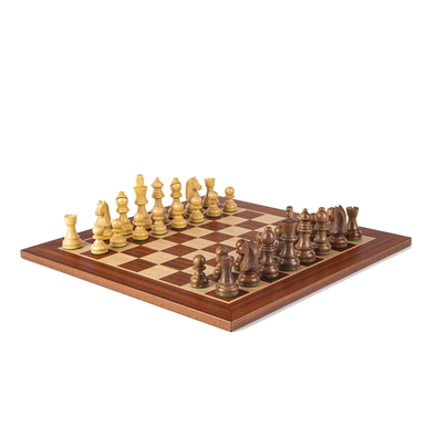 Шаховий набір "Knight's move" (дошка 40х40 см) від Manopoulos