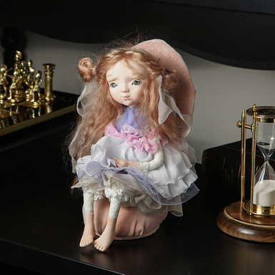 Author's handmade interior doll "Olya"
