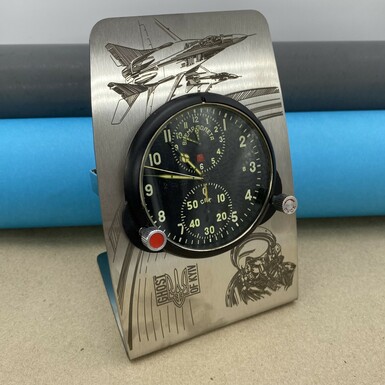 Gift table clock "АЧС1-М Ghost of Kyiv"