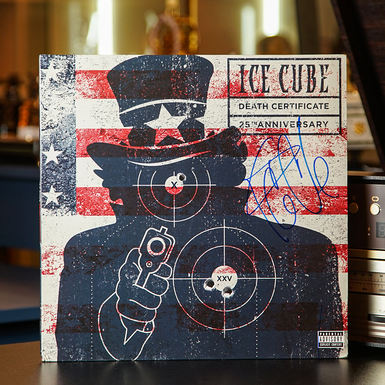Ice Cube - Death Certificate (25th Anniversary) (2017) Certified Autograph Record