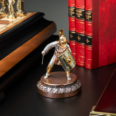 Handmade gladiator figurine "Murmillo" by Evgen Yepur