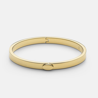 "Lea" Gold Plated Bracelet (6cm) by Skultuna (unisex)