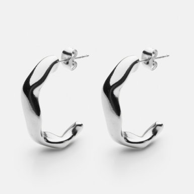 Silver plated earrings "Adela" from Skultuna