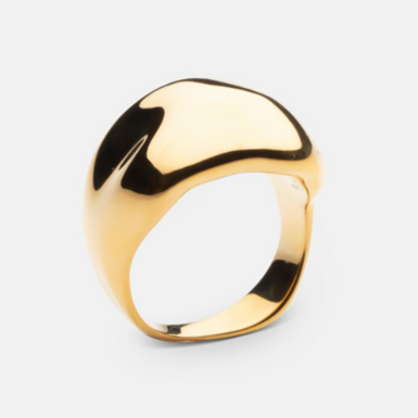 Britta Gold Plated Ring (16.6mm) by Skultuna