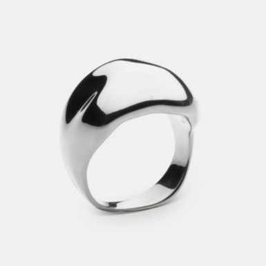 Christiana Silver Plated Ring (19.7mm) by Skultuna