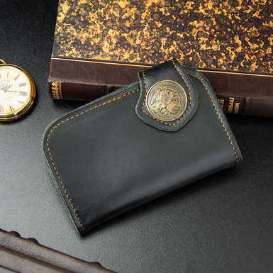 Genuine leather wallet "Articles en Cuir"
